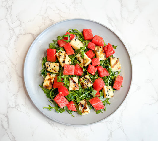 Halloumi & Watermelon Salad