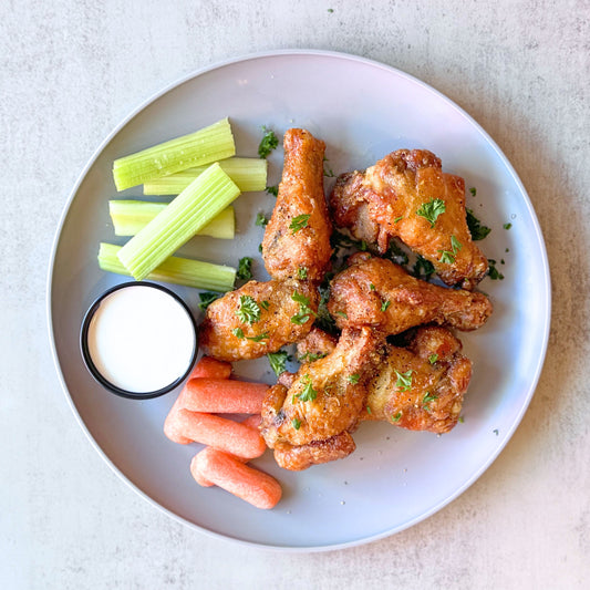 Baked Lemon Pepper Wings (6 Pcs)