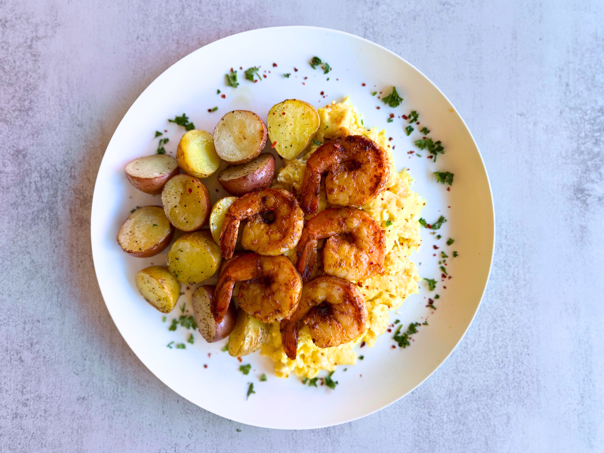 Shrimp Breakfast Bowl
