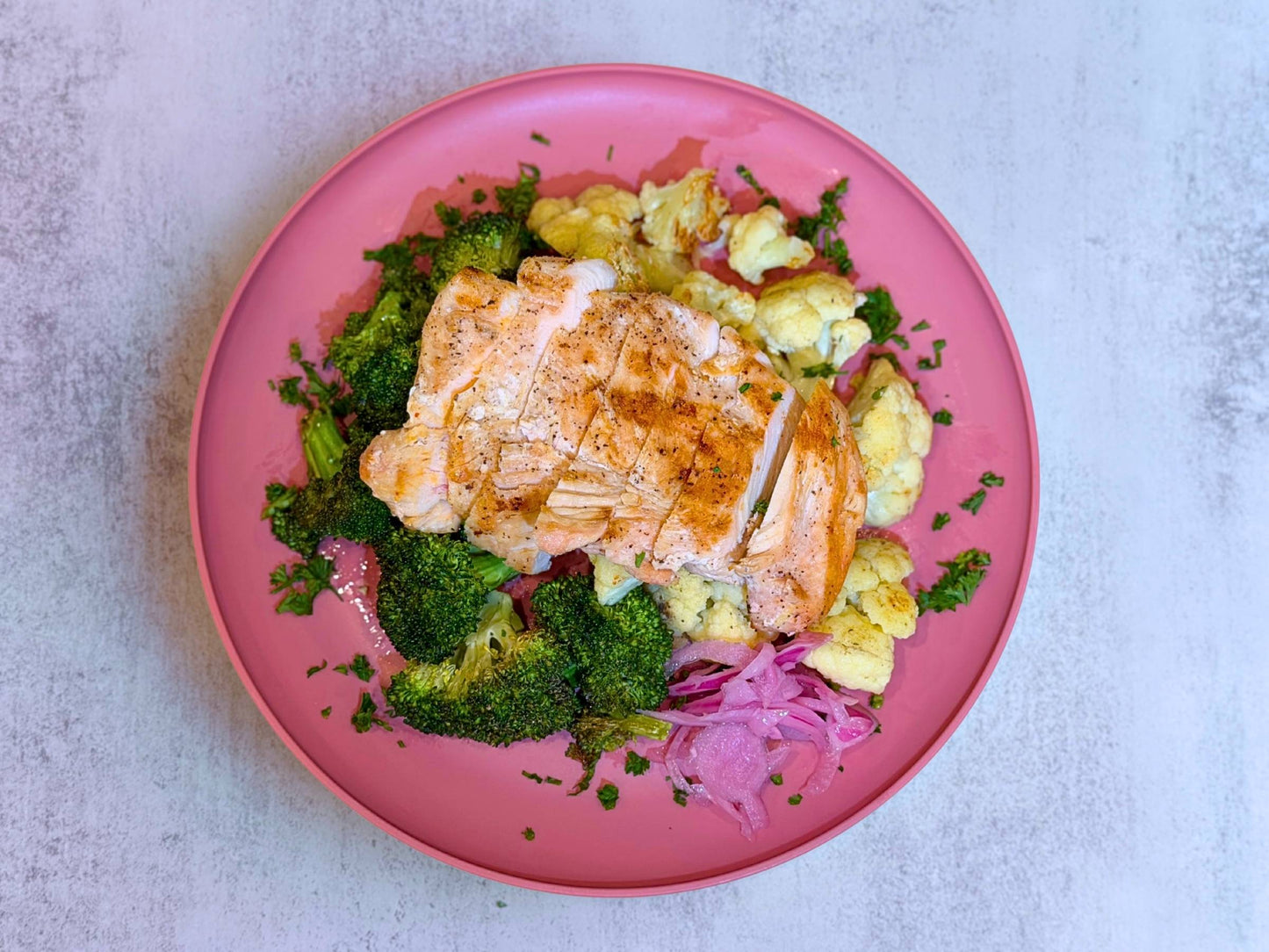 Chicken Breast • Broccoli • Cauliflower